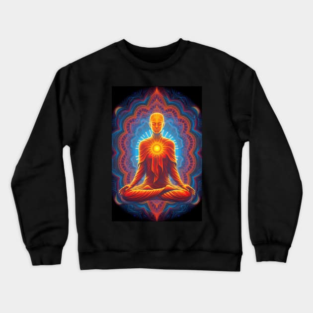 Spiritual awakening Crewneck Sweatshirt by obstinator